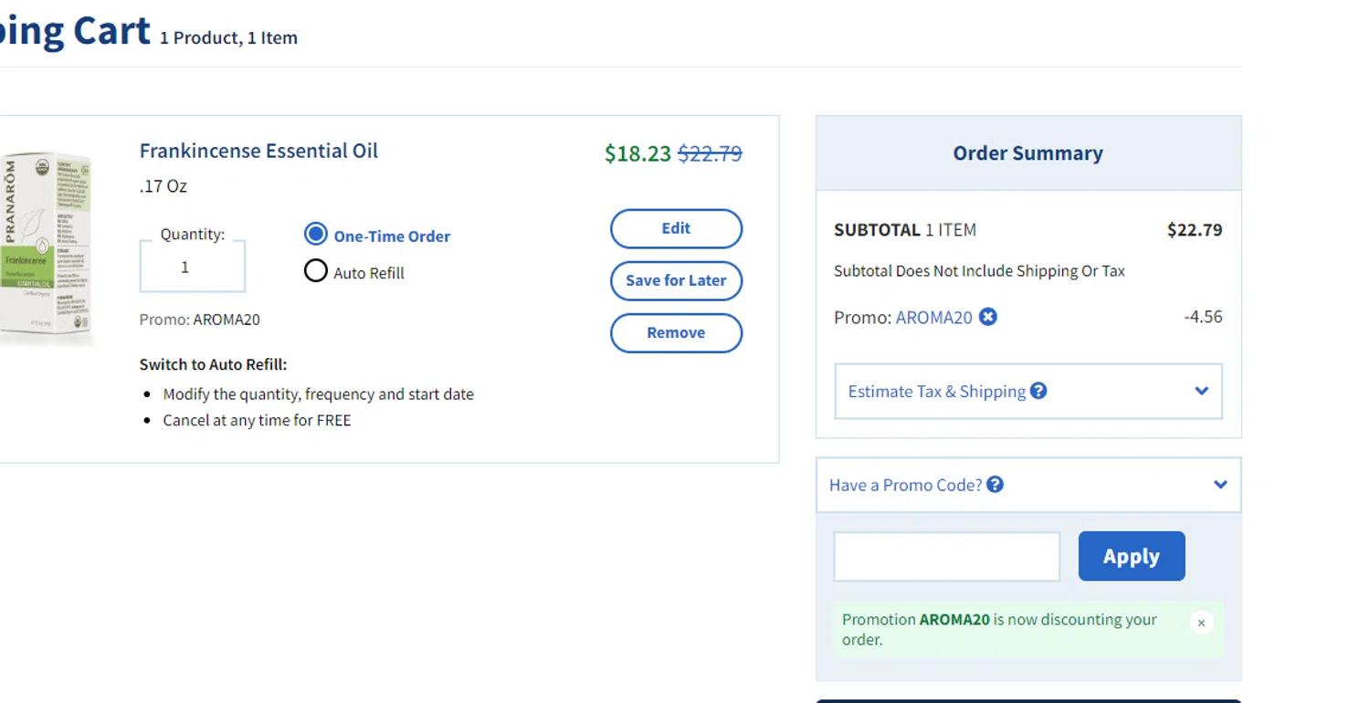 where to use Professional Supplement Center promo code box