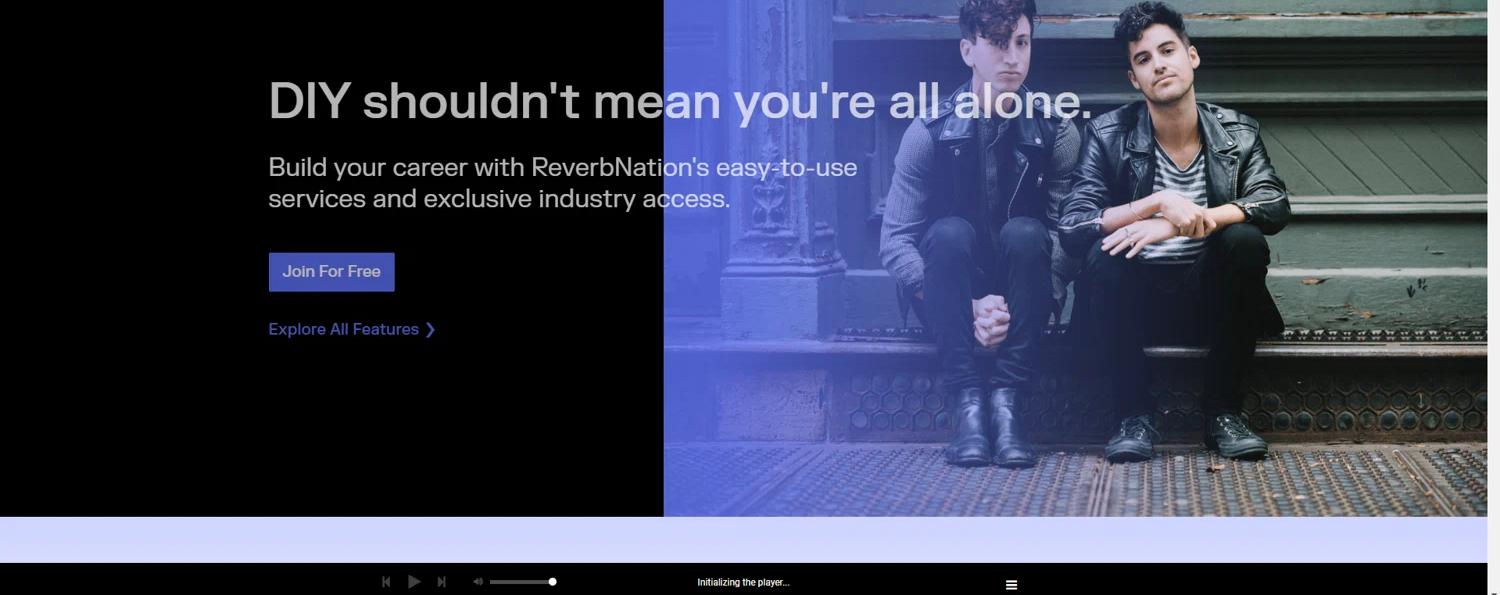 where to use ReverbNation promo code box