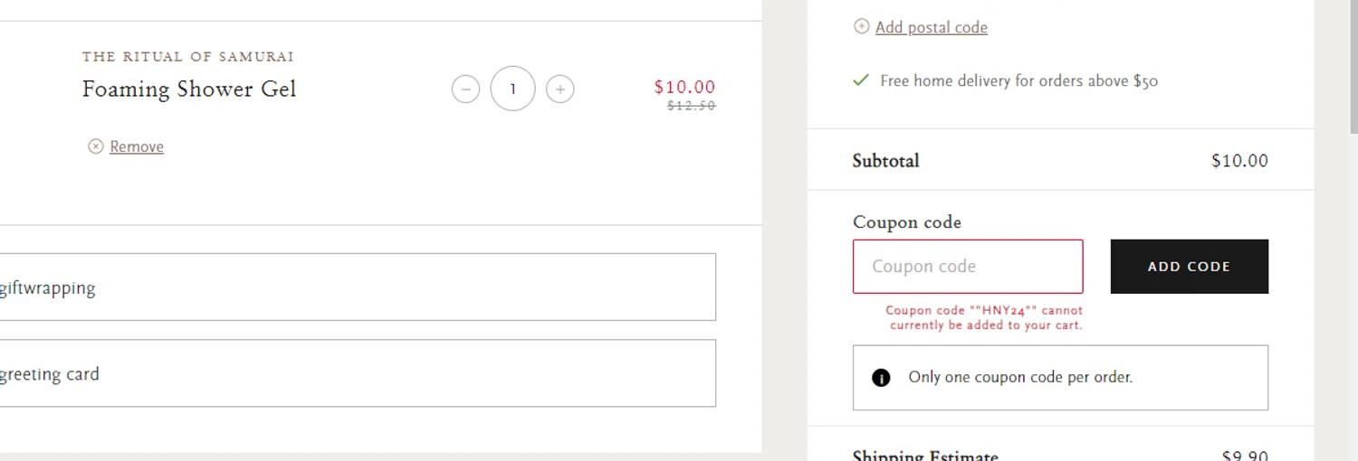 how to use Rituals coupons