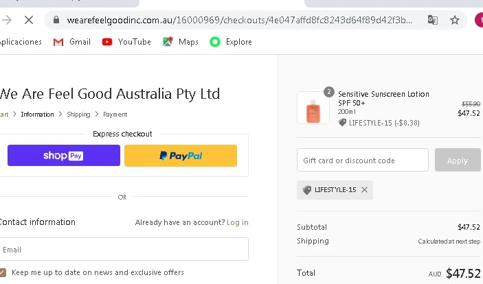 where to use Saloncentric promo code box
