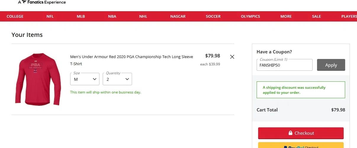where to use Scheels promo code box