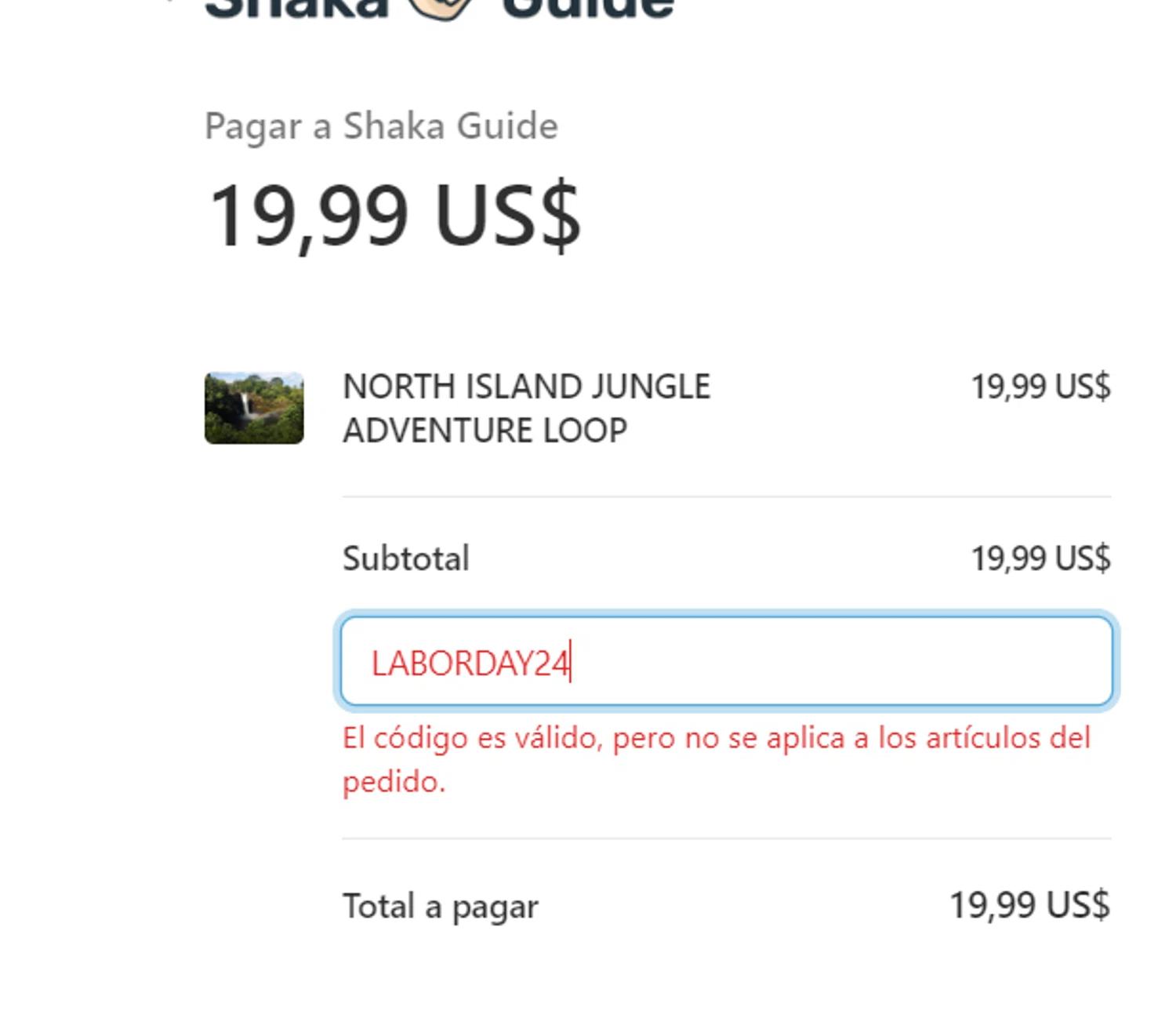 how to use Shaka Guide coupons