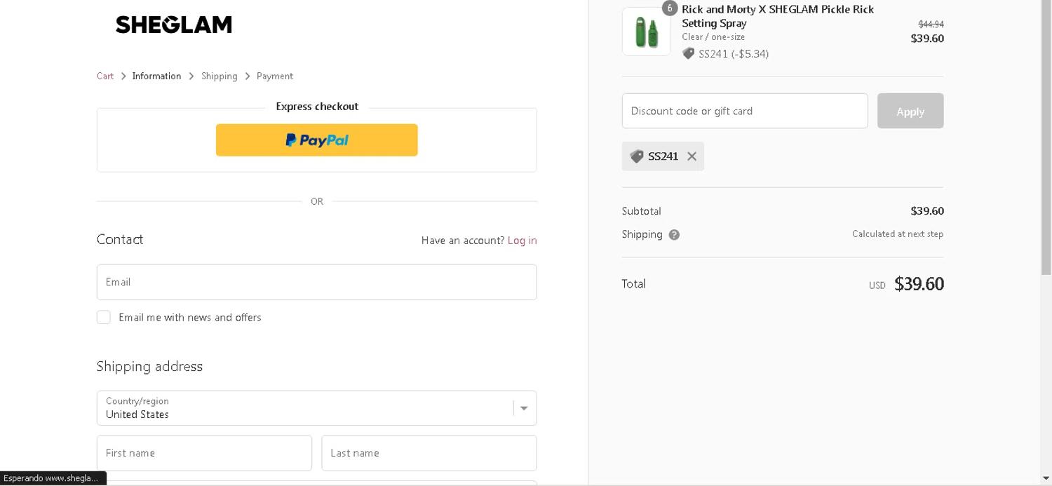 how to use SHEGLAM coupons