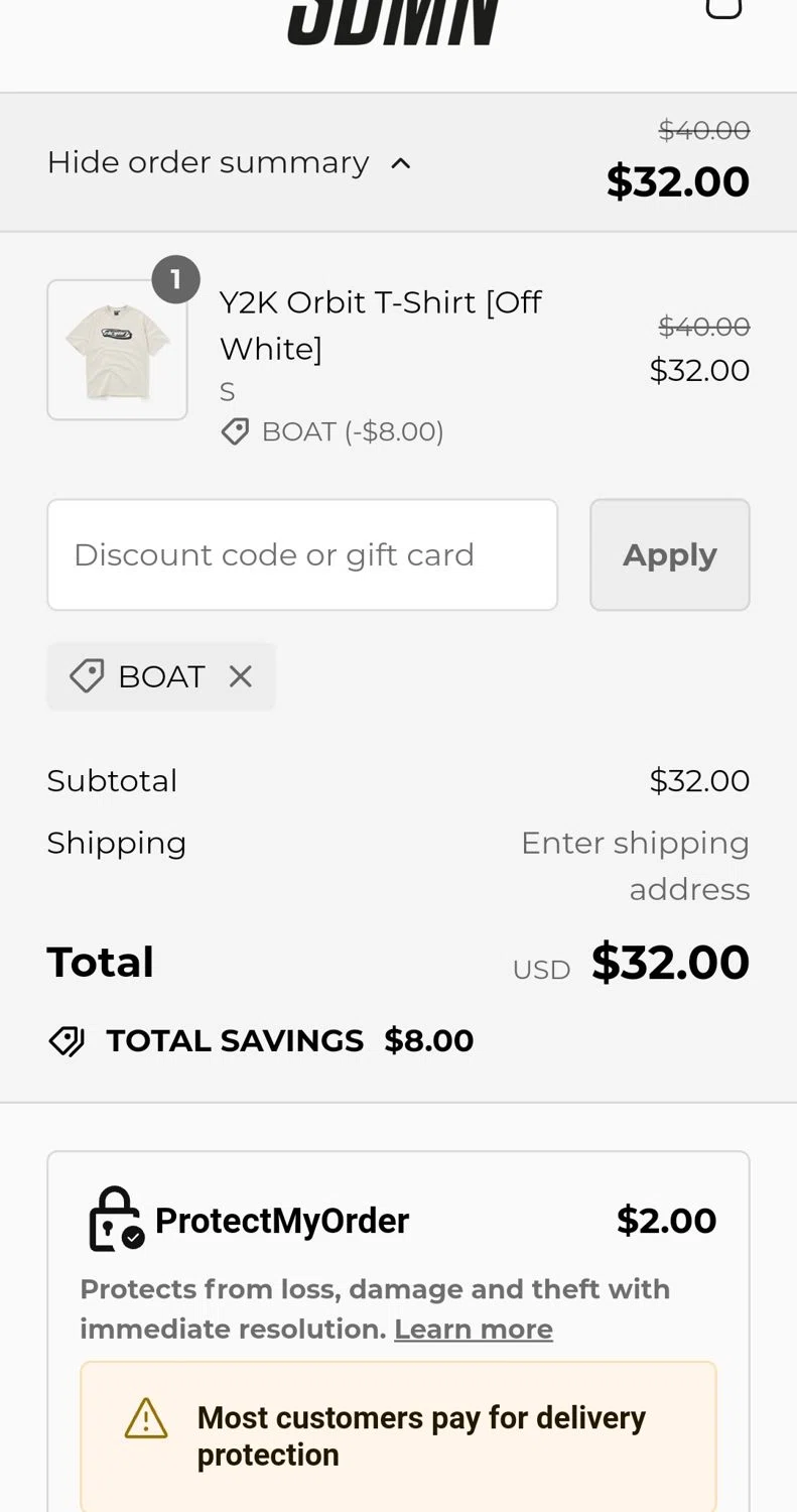 how to use Sidemen Clothing coupons