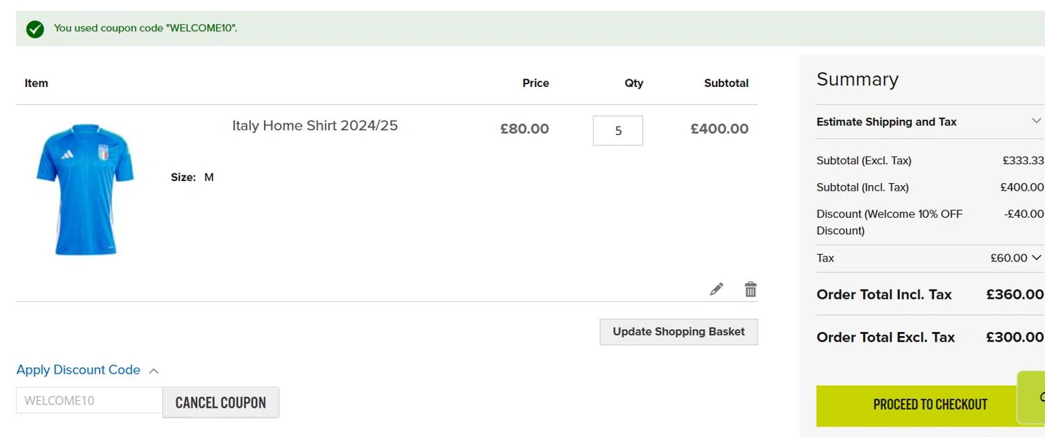 where to use Soccer Box promo code box