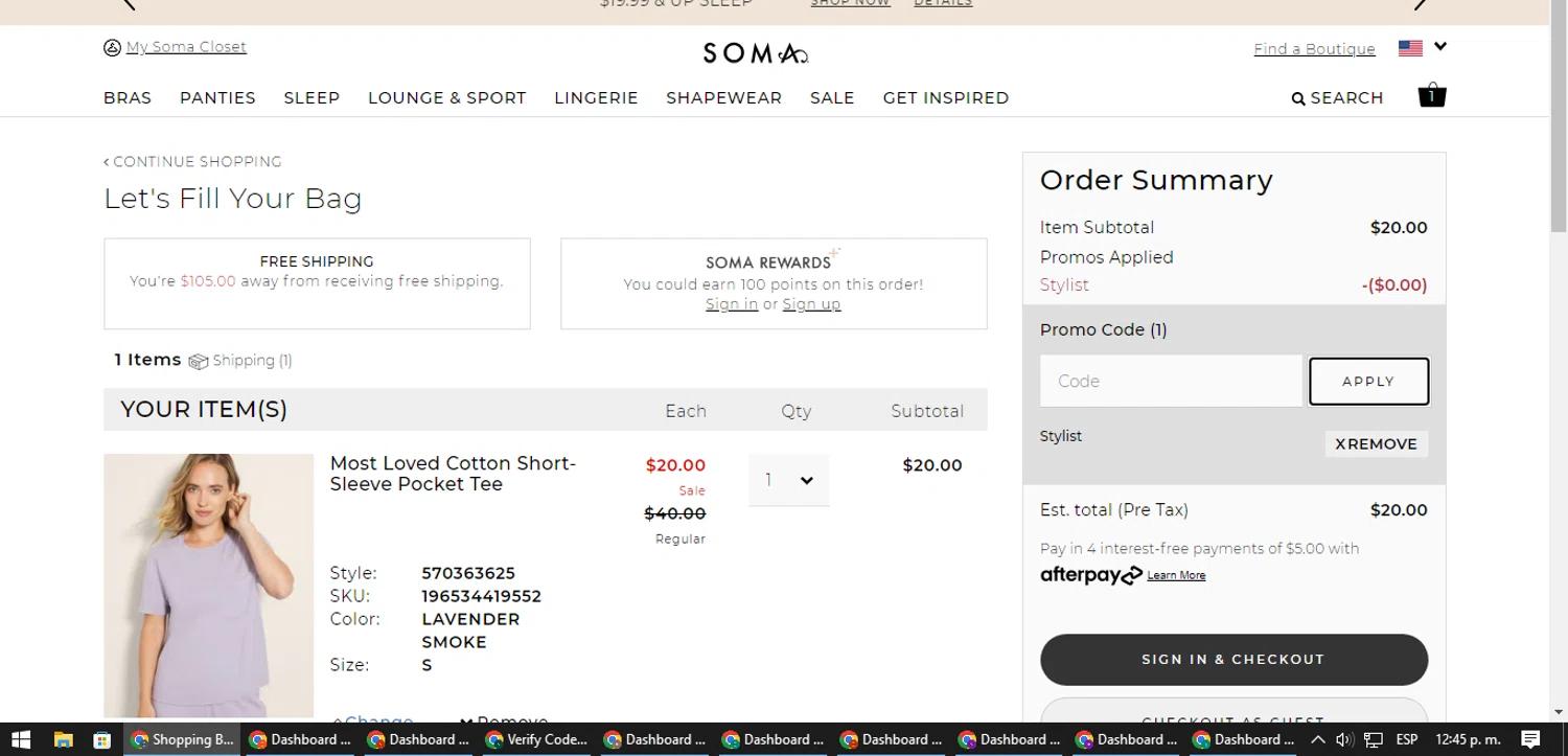 how to use Soma coupons