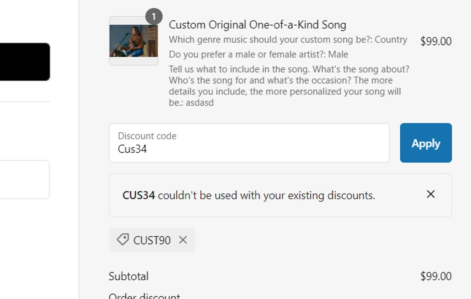 where to use Sound Pro promo code box