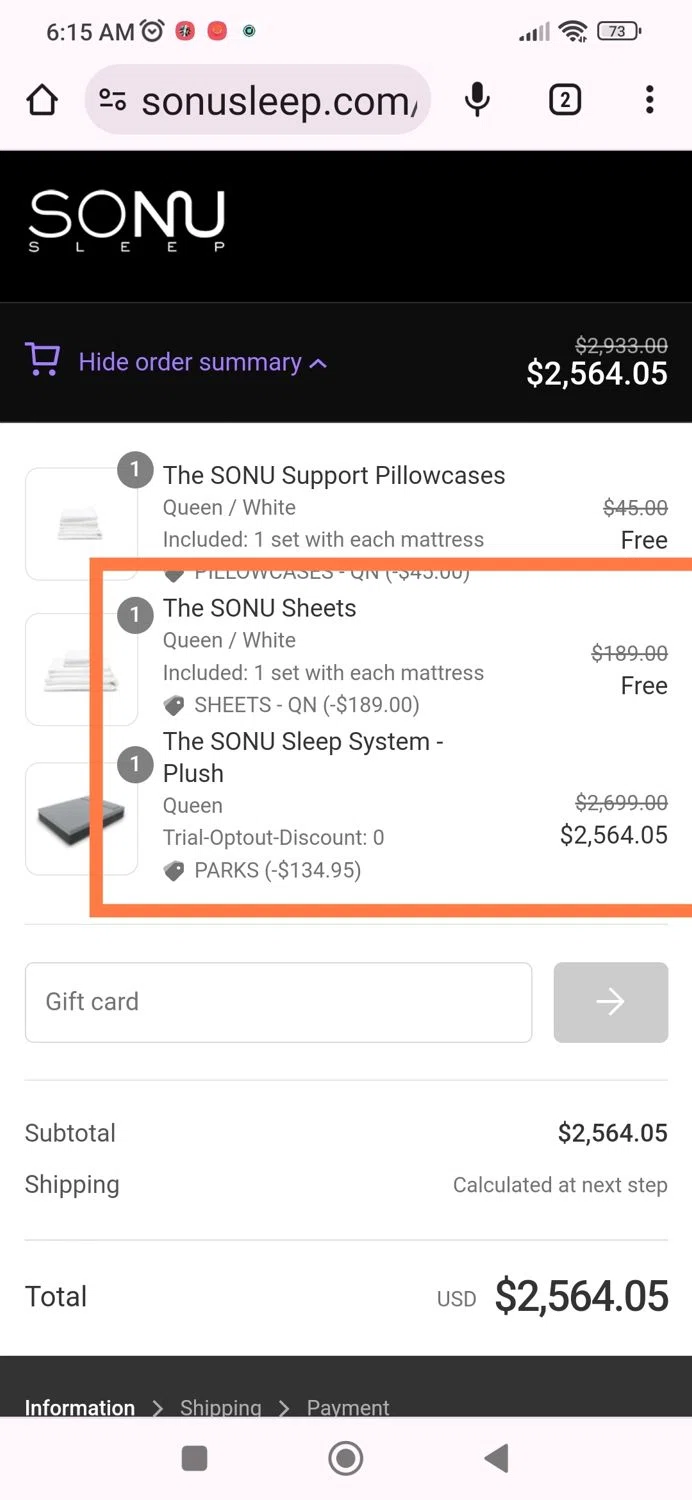 how to use SONU Sleep coupons