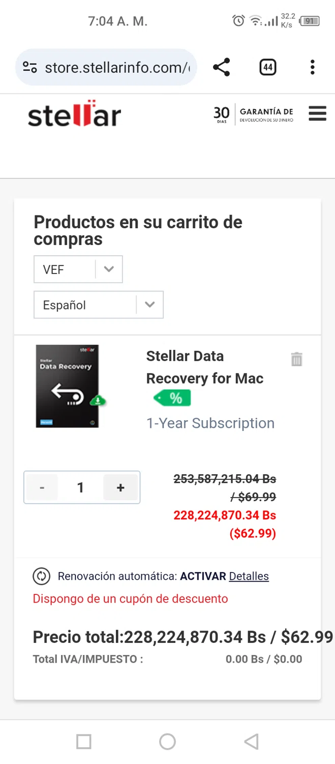 how to use Stellar Data Recovery coupons