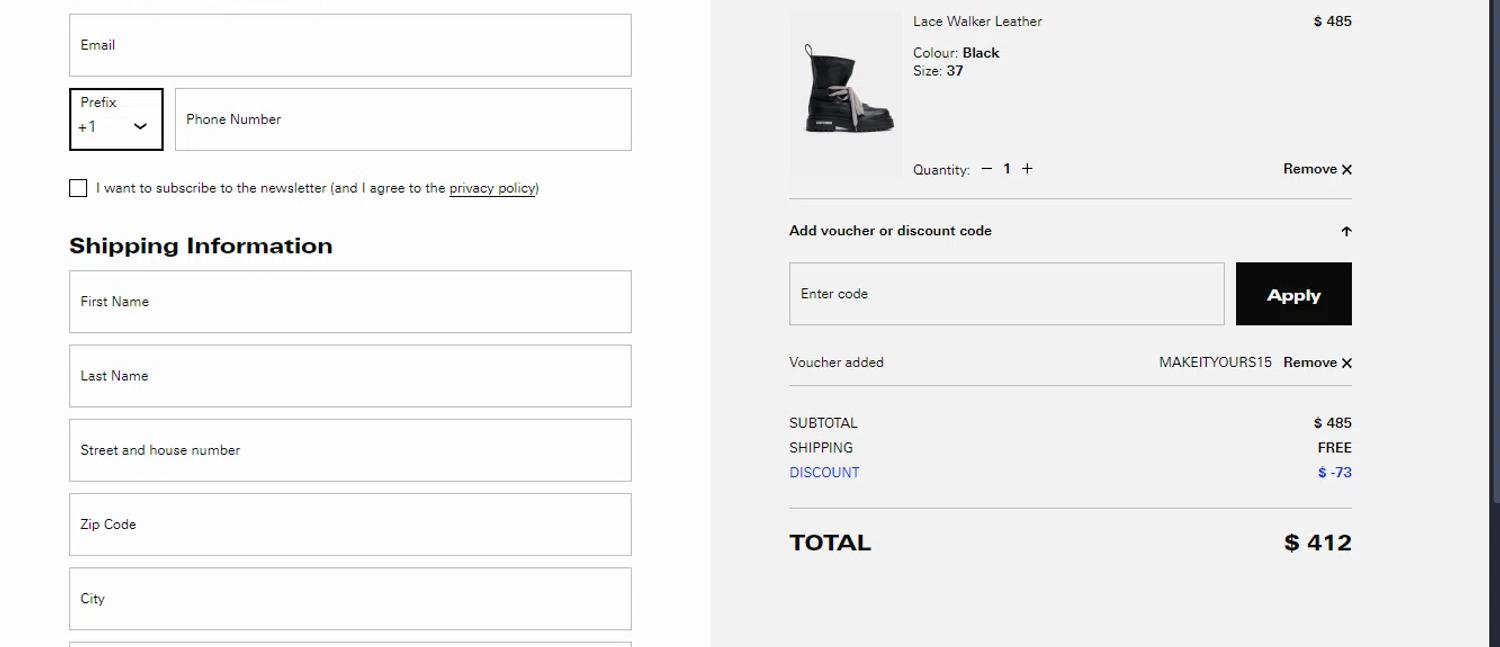 how to use Stutterheim coupons