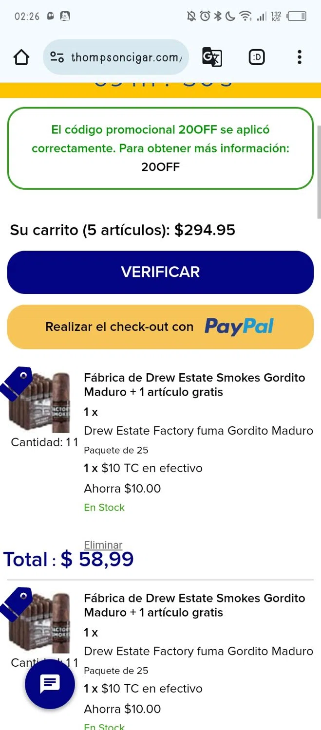 how to use Thompson Cigar coupons