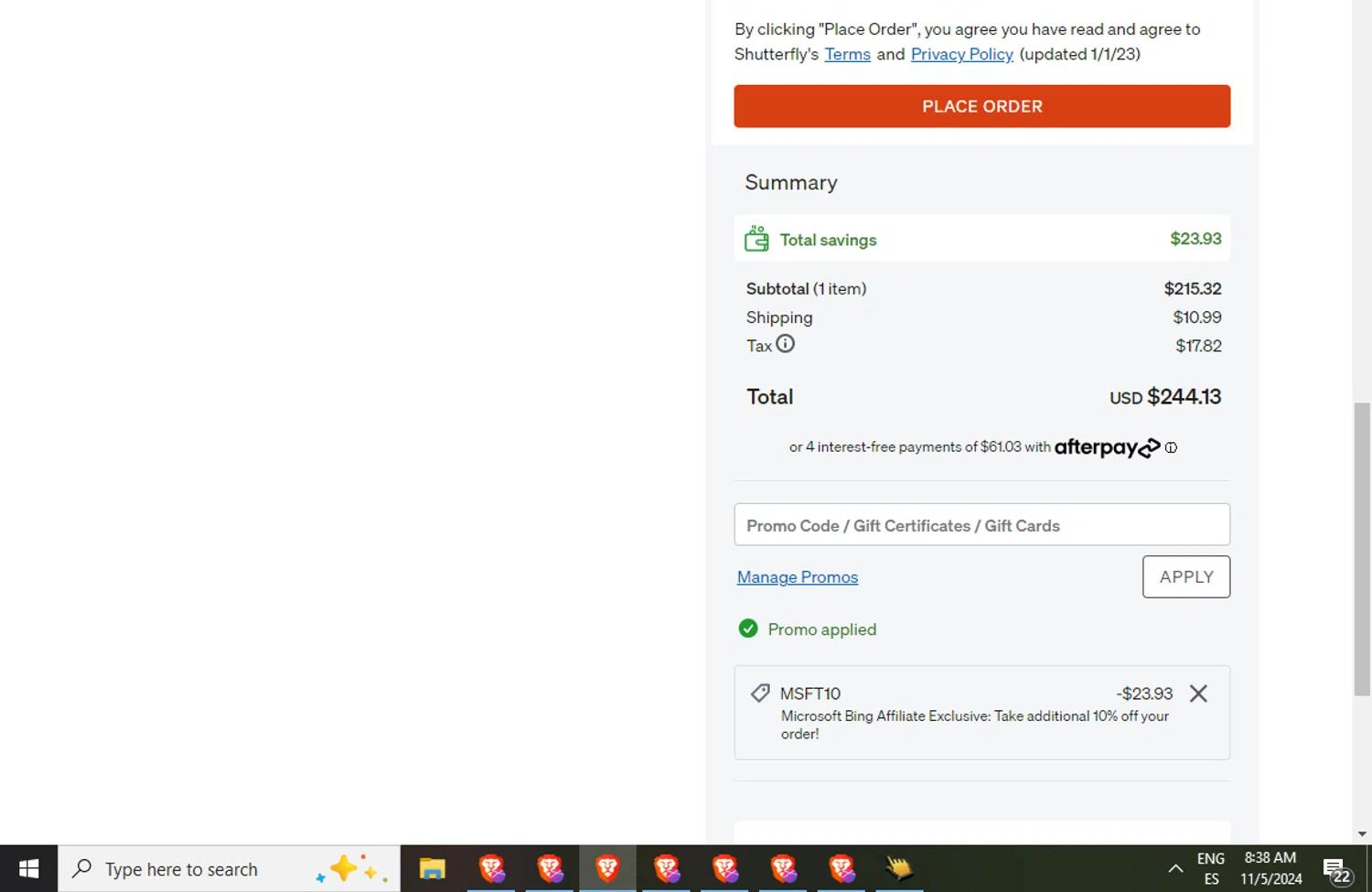 how to use Tiny Prints coupons