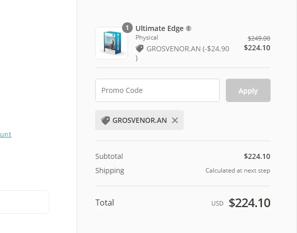 where to use Tony Robbins promo code box