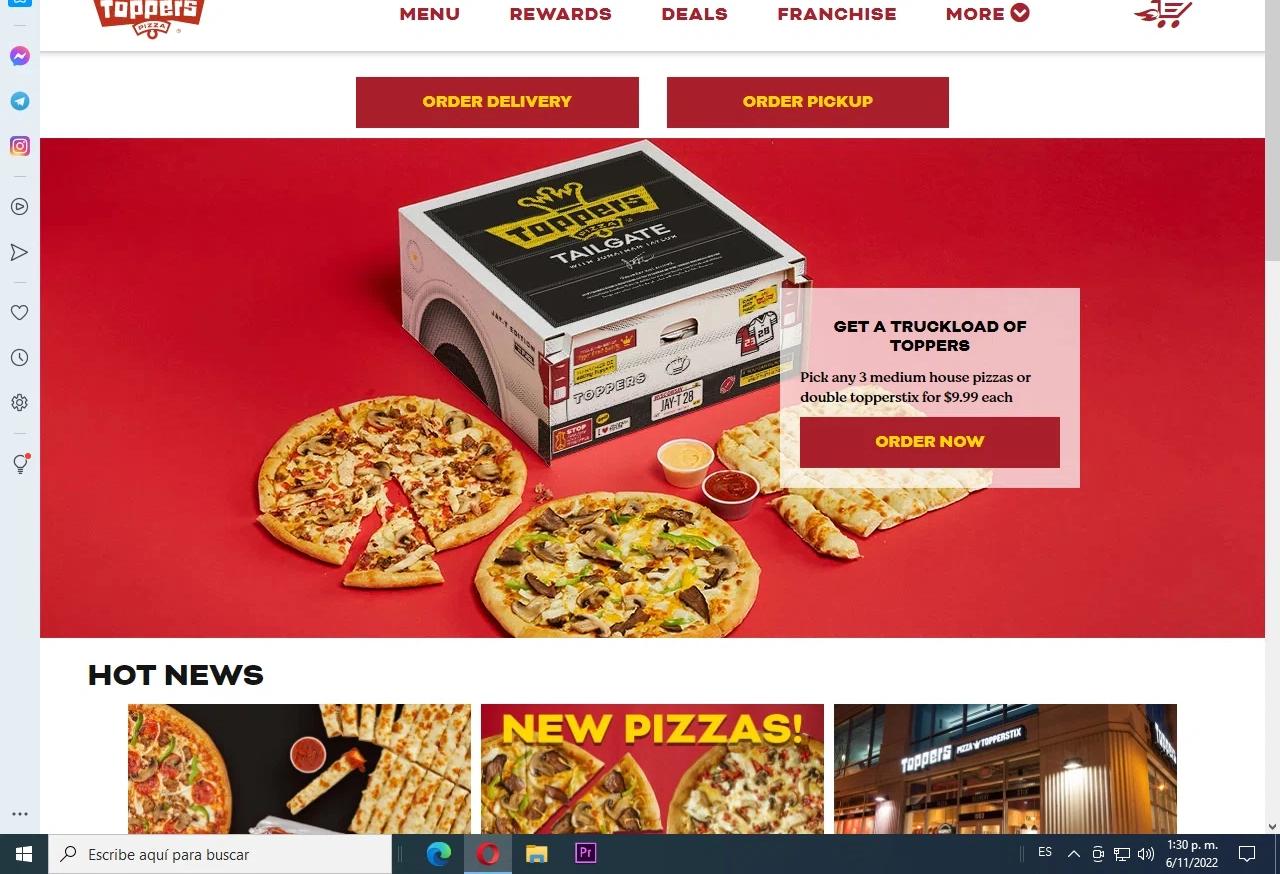 how to use Toppers Pizza coupons