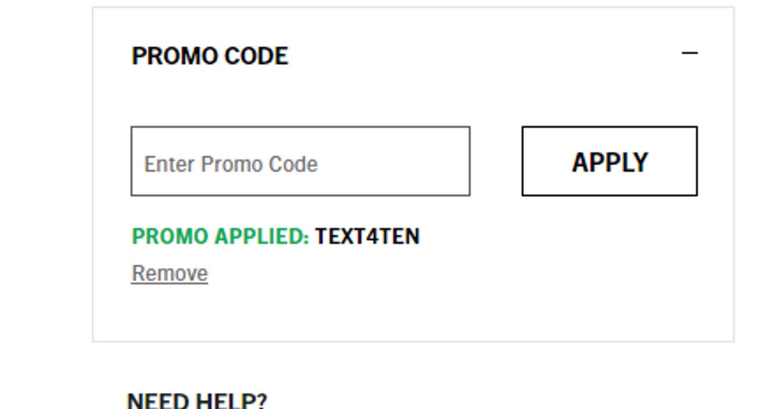 where to use True Religion promo code box