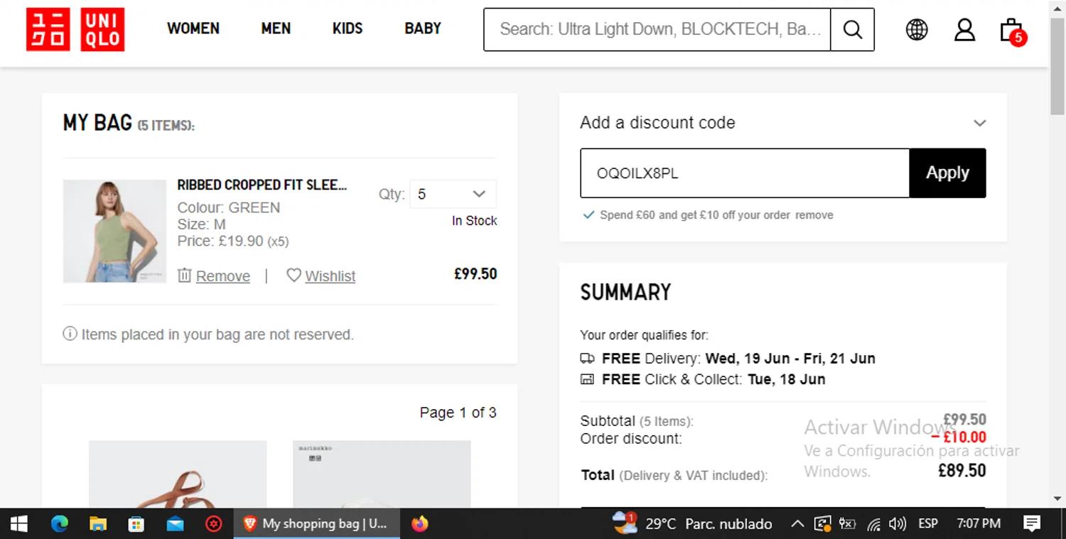 how to use UNIQLO coupons