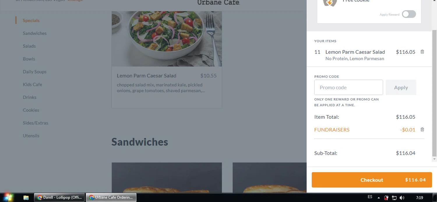 how to use Urbane Cafe coupons