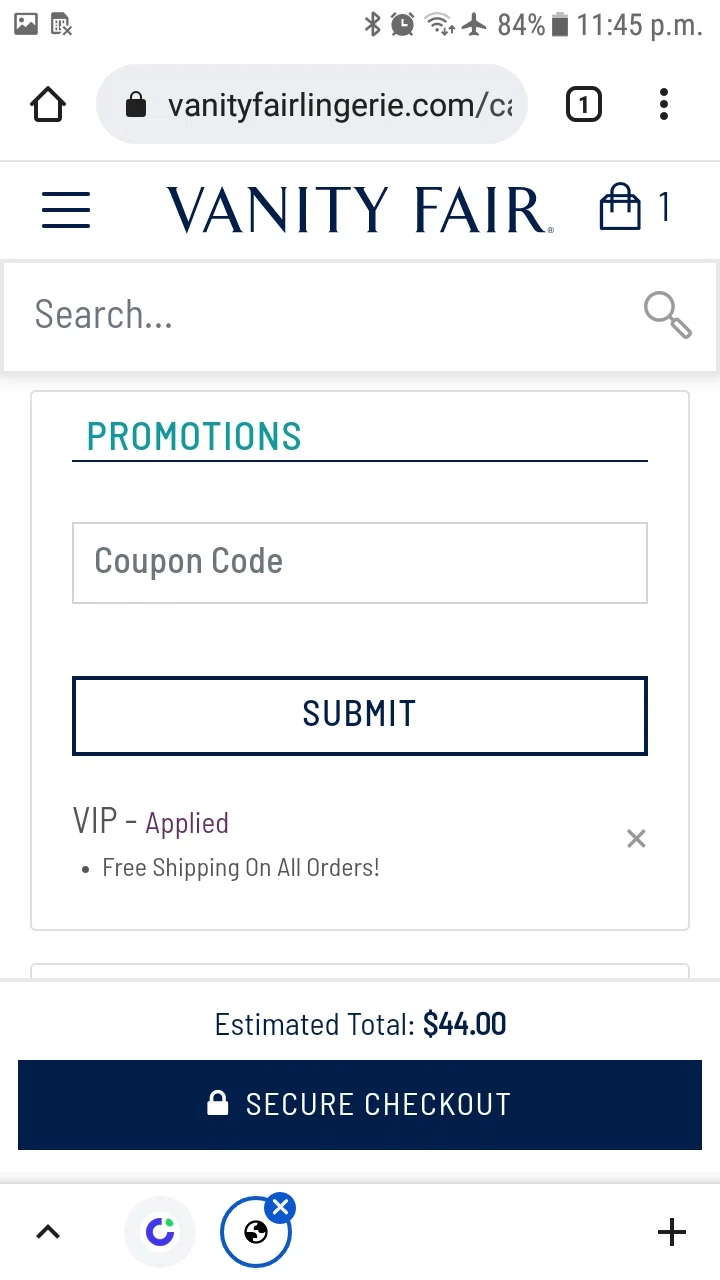 how to use Vanity Fair coupons