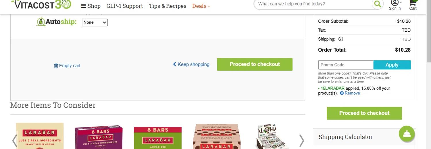 how to use Vitacost coupons