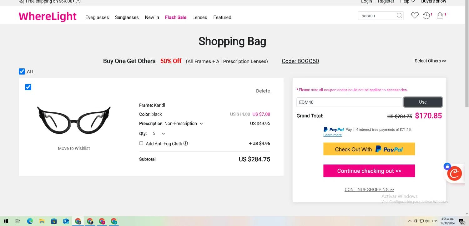 how to use Where Light coupons