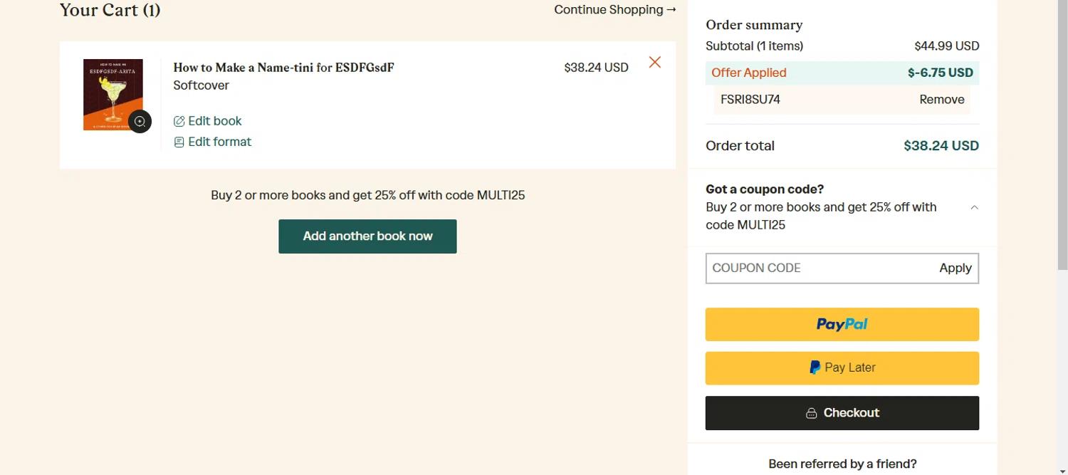 how to use Wonderbly coupons