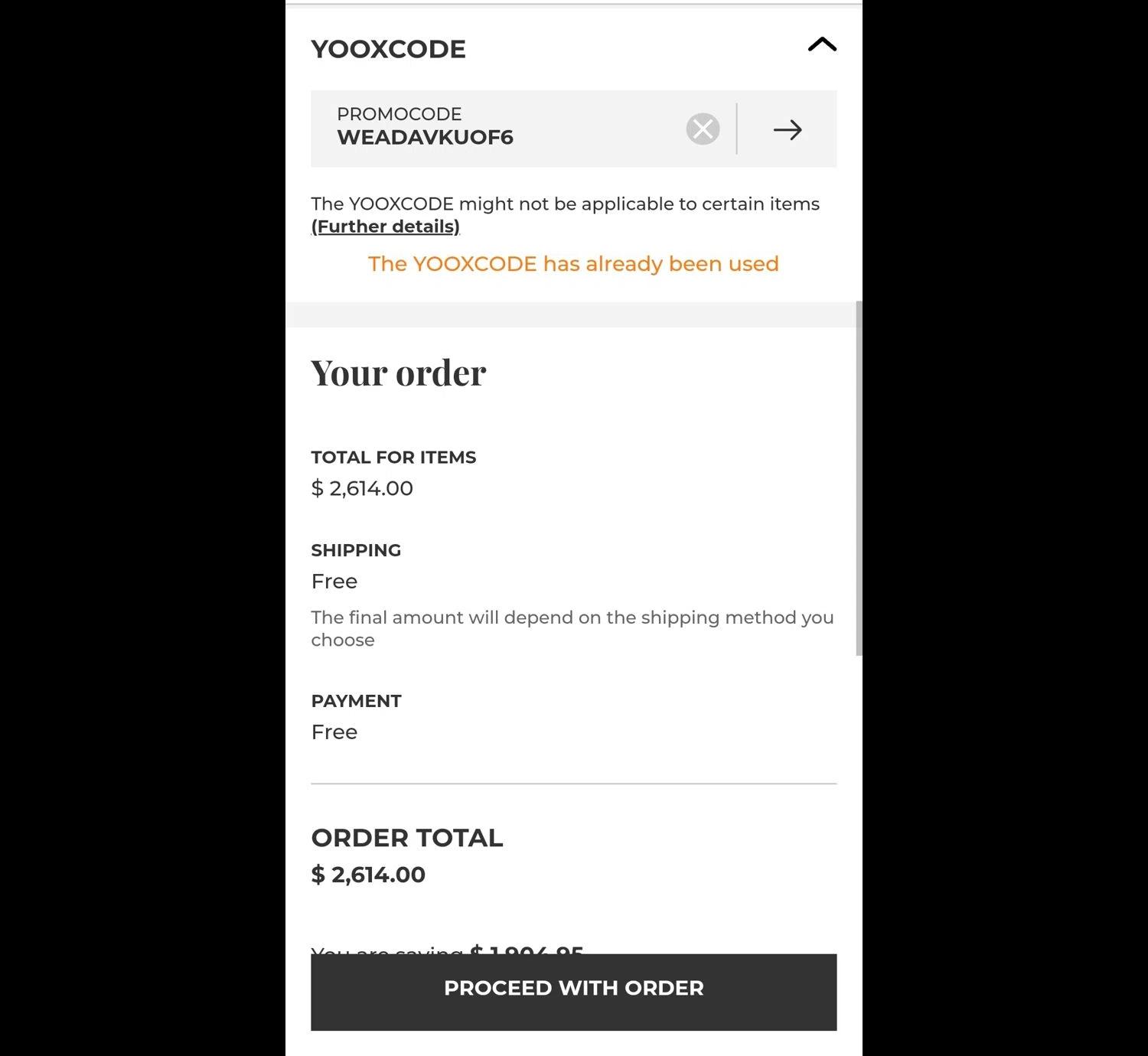 how to use YOOX coupons