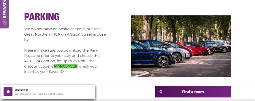 where to use Yotel promo code box