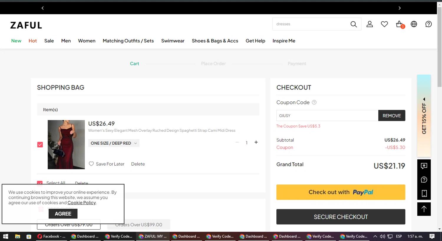 how to use ZAFUL coupons